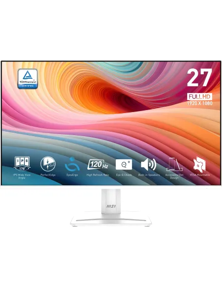 MSI Pro MP275W E2 pantalla para PC 68,6 cm (27") 1920 x 1080 Pixeles Full HD LED Blanco