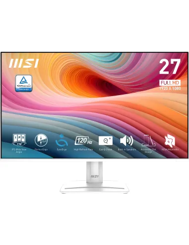 MSI Pro MP275W E2 pantalla para PC 68,6 cm (27") 1920 x 1080 Pixeles Full HD LED Blanco