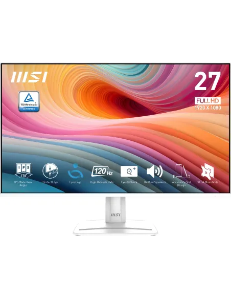 MSI Pro MP275W E2 pantalla para PC 68,6 cm (27") 1920 x 1080 Pixeles Full HD LED Blanco