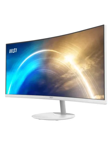 MSI Pro MP341CQW pantalla para PC 86,4 cm (34") 3440 x 1440 Pixeles UltraWide Quad HD Blanco
