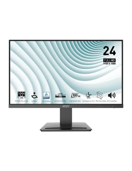 MSI Pro MP243X pantalla para PC 60,5 cm (23.8") 1920 x 1080 Pixeles Full HD Negro
