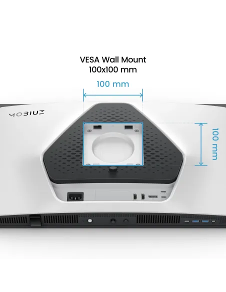 BenQ EX271UZ pantalla para PC 67,3 cm (26.5") 3840 x 2160 Pixeles 4K Ultra HD OLED Negro, Blanco