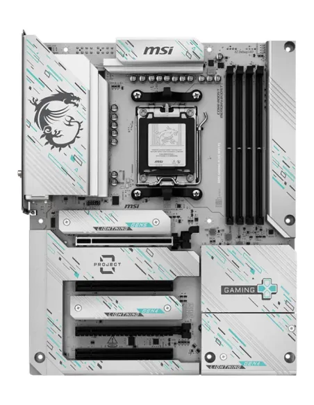 MSI B850 GAMING PLUS WIFI PZ placa base AMD B850 Zócalo AM5 ATX