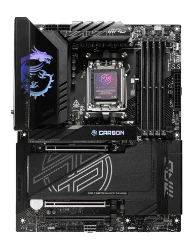 MSI MPG X870E CARBON WIFI placa base AMD X870E Zócalo AM5 ATX
