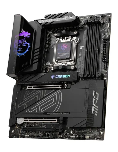 MSI MPG X870E CARBON WIFI placa base AMD X870E Zócalo AM5 ATX