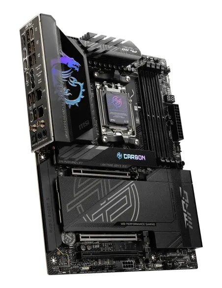 MSI MPG X870E CARBON WIFI placa base AMD X870E Zócalo AM5 ATX