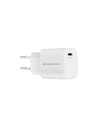 Conceptronic ALTHEA14W cargador de dispositivo móvil Universal Blanco Corriente alterna Carga rápida Interior