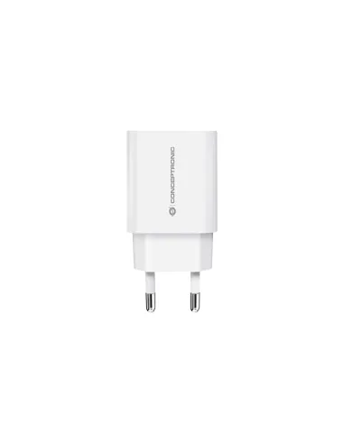 Conceptronic ALTHEA14W cargador de dispositivo móvil Universal Blanco Corriente alterna Carga rápida Interior