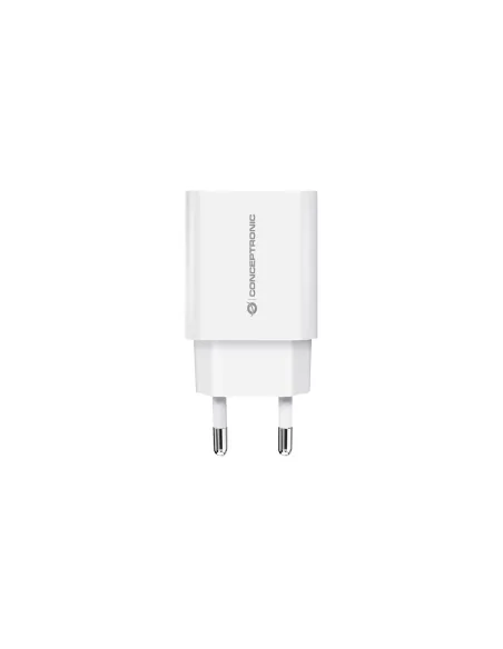 Conceptronic ALTHEA14W cargador de dispositivo móvil Universal Blanco Corriente alterna Carga rápida Interior