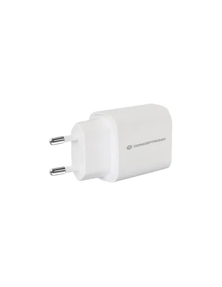 Conceptronic ALTHEA14W cargador de dispositivo móvil Universal Blanco Corriente alterna Carga rápida Interior
