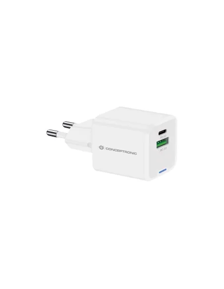 Conceptronic ALTHEA15W cargador de dispositivo móvil Universal Blanco Corriente alterna Carga rápida Interior