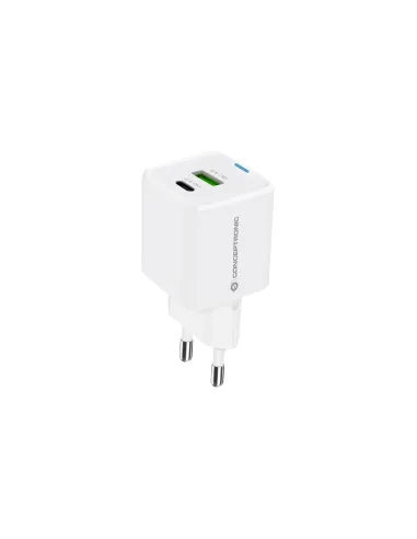 Conceptronic ALTHEA15W cargador de dispositivo móvil Universal Blanco Corriente alterna Carga rápida Interior