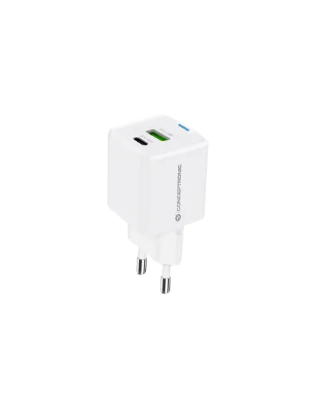 Conceptronic ALTHEA15W cargador de dispositivo móvil Universal Blanco Corriente alterna Carga rápida Interior
