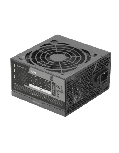 Tacens Anima APB650, Fuente Alimentación PC ATX 650W, Certificado 80Plus Bronze, 85% Eficiencia, Tecnologías SMD y DC-DC,