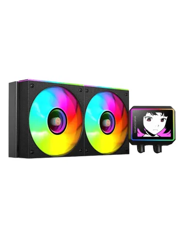 Mars Gaming ML-VISIONII240 Procesador Kit de refrigeración líquida 12 cm Negro 1 pieza(s)