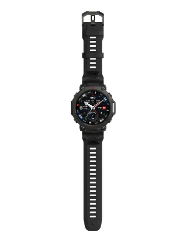 Amazfit T-Rex 3 Pro 3,81 cm (1.5") AMOLED 48 mm Digital 480 x 480 Pixeles Pantalla táctil Negro Wifi GPS (satélite)