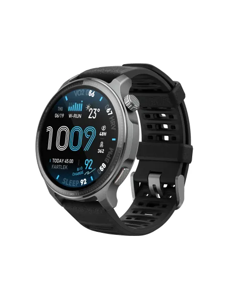 Amazfit Balance 2 XT 3,81 cm (1.5") AMOLED Digital 480 x 480 Pixeles Pantalla táctil Negro Wifi GPS (satélite)