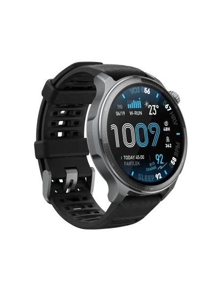 Amazfit Balance 2 XT 3,81 cm (1.5") AMOLED Digital 480 x 480 Pixeles Pantalla táctil Negro Wifi GPS (satélite)