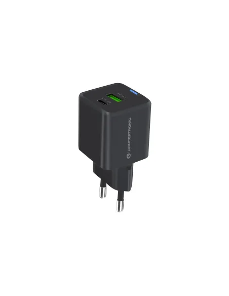 Conceptronic ALTHEA15B cargador de dispositivo móvil Universal Negro Corriente alterna Carga rápida Interior