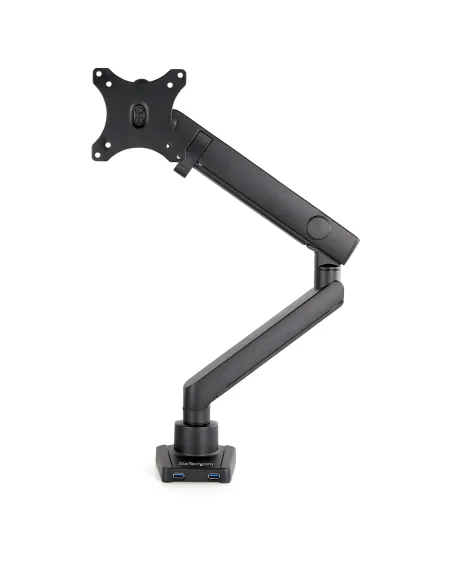 StarTech.com ARMSLIM2USB3 soporte para monitor 86,4 cm (34") Escritorio Negro