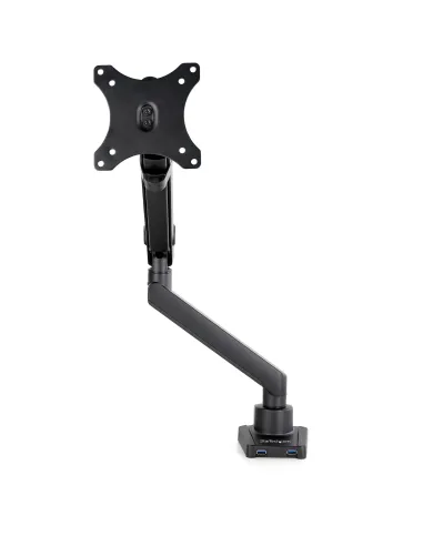 StarTech.com ARMSLIM2USB3 soporte para monitor 86,4 cm (34") Escritorio Negro