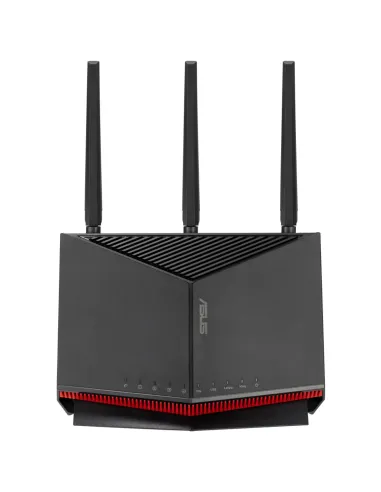 ASUS RT-BE86U router inalámbrico 10 Gigabit Ethernet Doble banda (2,4 GHz   5 GHz) Negro