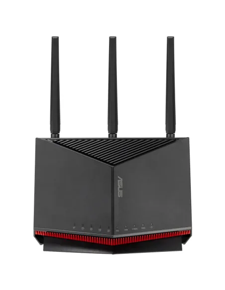 ASUS RT-BE86U router inalámbrico 10 Gigabit Ethernet Doble banda (2,4 GHz   5 GHz) Negro