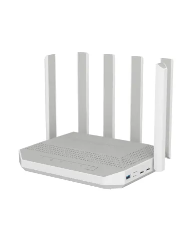 Keenetic Hero 5G (KN-4110) router inalámbrico 2.5 Gigabit Ethernet Doble banda (2,4 GHz   5 GHz) Gris, Blanco