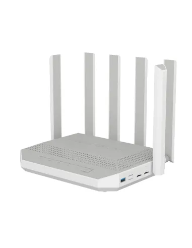 Keenetic Hero 5G (KN-4110) router inalámbrico 2.5 Gigabit Ethernet Doble banda (2,4 GHz   5 GHz) Gris, Blanco