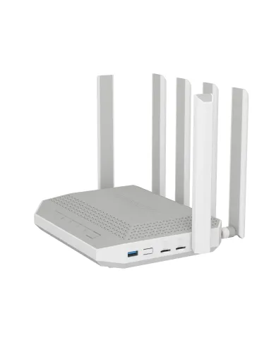 Keenetic Hero 5G (KN-4110) router inalámbrico 2.5 Gigabit Ethernet Doble banda (2,4 GHz   5 GHz) Gris, Blanco