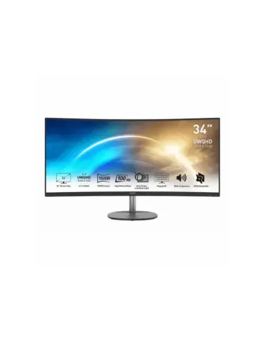 MSI MP341CQ Monitor34" UWQHD VGA HDMI MM curv