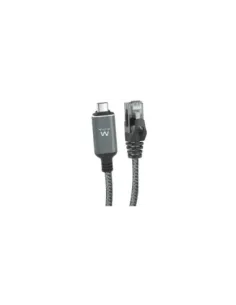 Ewent EC2003 cable de red Negro, Gris 3 m Cat6