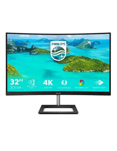 Philips E Line 328E1CA 00 pantalla para PC 80 cm (31.5") 3840 x 2160 Pixeles 4K Ultra HD LCD Negro