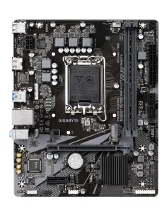 GIGABYTE H610M K DDR4 Placa base - Compatible con procesadores Intel Core 14th Gen CPUs, 3+1+1 Phases Hybrid Power Design, up 2