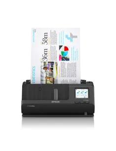 Epson ES-C380W ADF + escáner alimentado por hojas 600 x 600 DPI A4 Negro