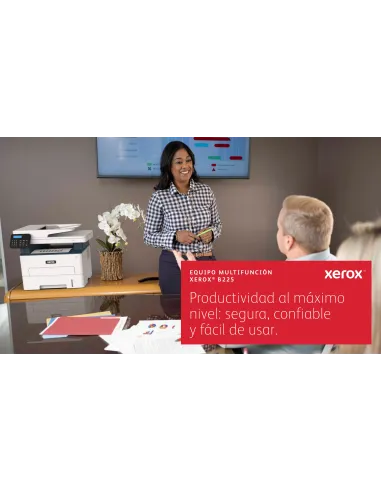Xerox B225 A4 34 ppm Inalámbrica a doble cara Copia impresión escaneado PS3 PCL5e 6 ADF 2 bandejas Total 251 hojas