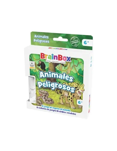 Juego de mesa brainbox pocket animales peligrosos edad recomendada 6 años