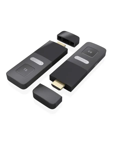 AISENS HDMI Inalambrico 1080p 30m, Negro