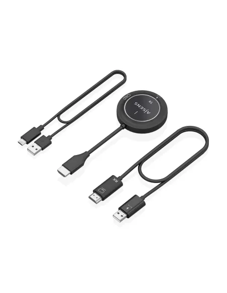 AISENS HDMI Inalambrico 1080P 30m, Negro