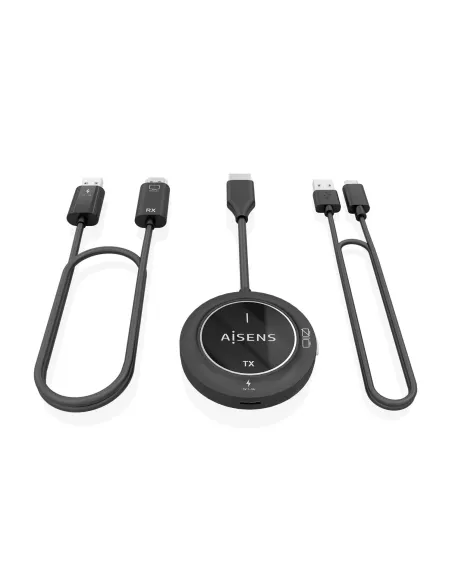 AISENS HDMI Inalambrico 1080P 30m, Negro