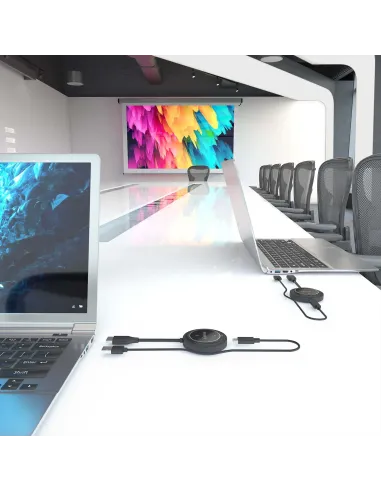 AISENS HDMI Inalambrico 1080P 30m, Negro