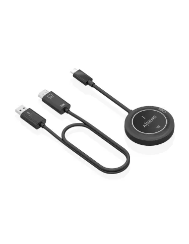 AISENS USB-C A HDMI Inalambrico 1080P 30m, Negro
