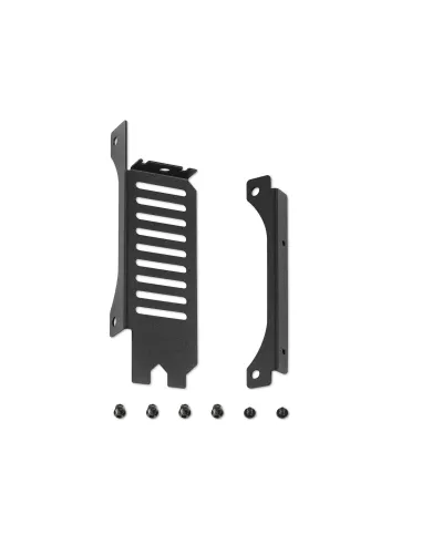 Aerocool ASTRO24 Doble Ventilador PC 12cm ARGB LED Soporte Antivibración Negro