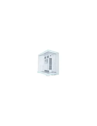 Caja ordenador gaming lian li e - atx o11d evo rgb cristal templado blanco