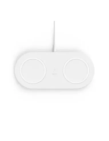 Base de carga inalambrica doble belkin wiz002vfwh blanca