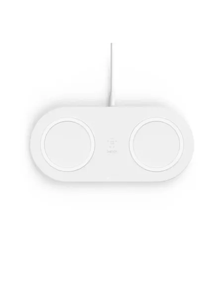 Base de carga inalambrica doble belkin wiz002vfwh blanca