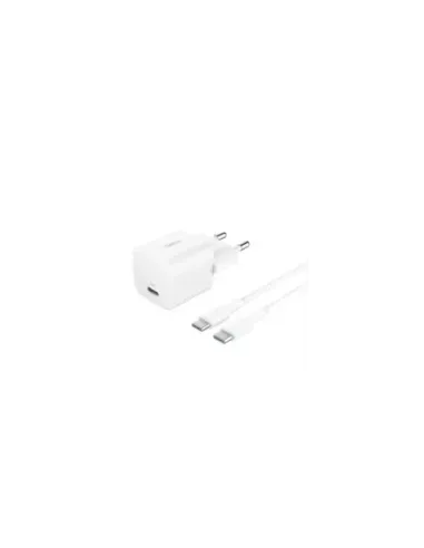 BELKIN 25W USBC PD WALL CHARGER & 1M PVC C-C, WHT