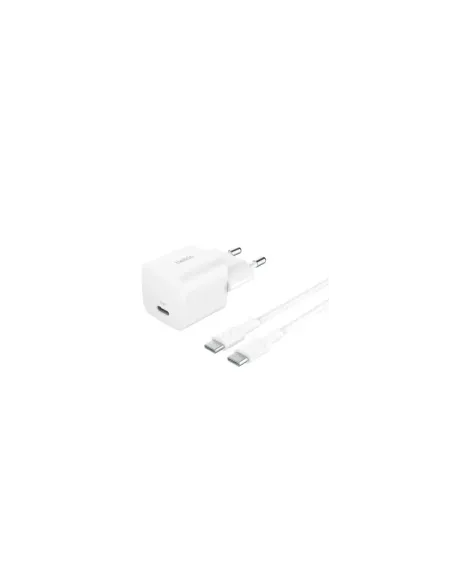 BELKIN 25W USBC PD WALL CHARGER & 1M PVC C-C, WHT