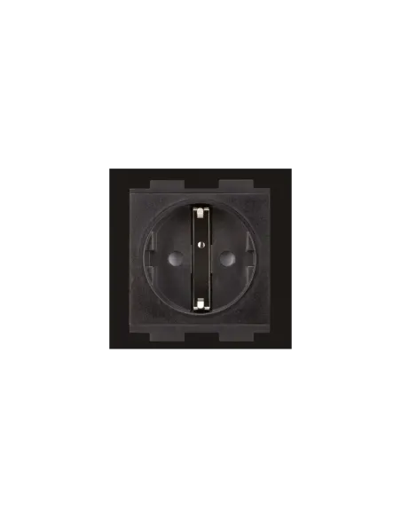 CRESTRON AC POWER OUTLET MODULE FOR FT2 SERIES, SINGLE, EUROPEAN "SCHUKO,” TYPE F (FT2A-PWR-EU-1-BASIC) 6508436