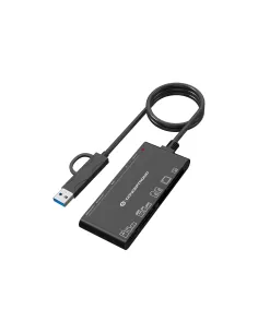 Conceptronic BIAN10B lector de tarjeta USB 3.2 Gen 1 (3.1 Gen 1) Type-A Type-C Negro 2